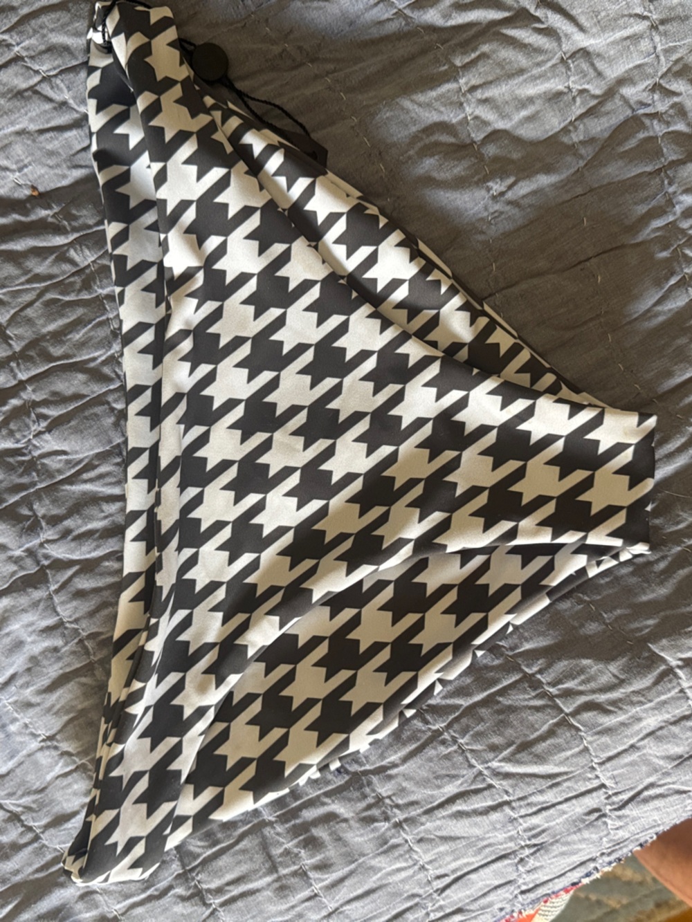Black and White Houndstooth women’s Bikini Bottoms